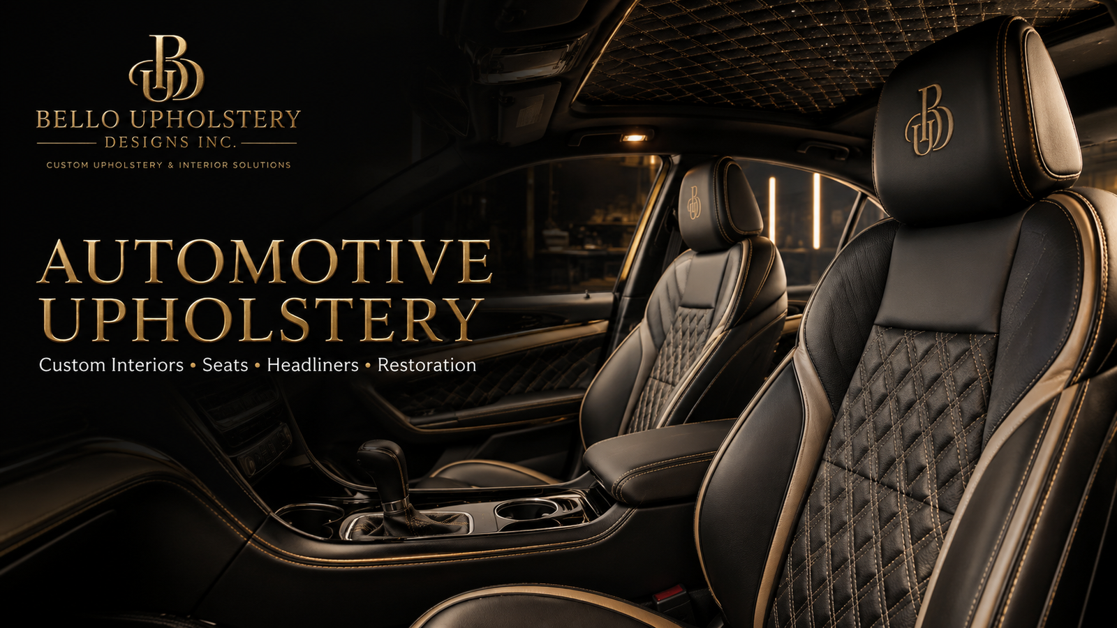 Tapicería automotriz Bello Upholstery Designs Inc.