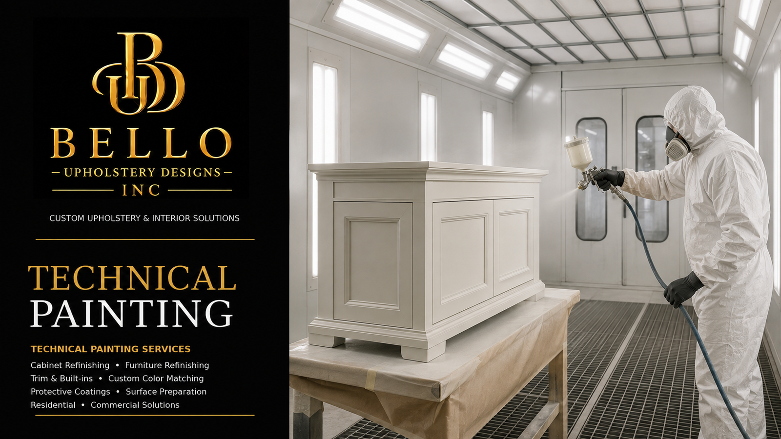 PINTURA TÉCNICA - Bello Upholstery Designs Inc.